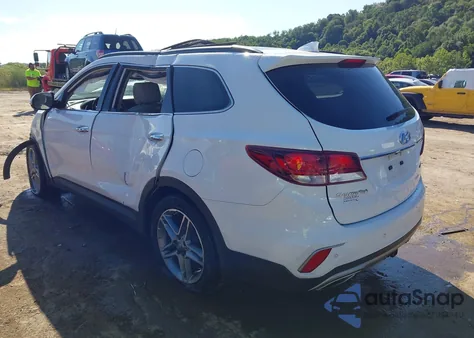 2017 Hyundai Santa Fe Se Ultimate из США, поврежденный, VIN KM8SRDHF4HU248556